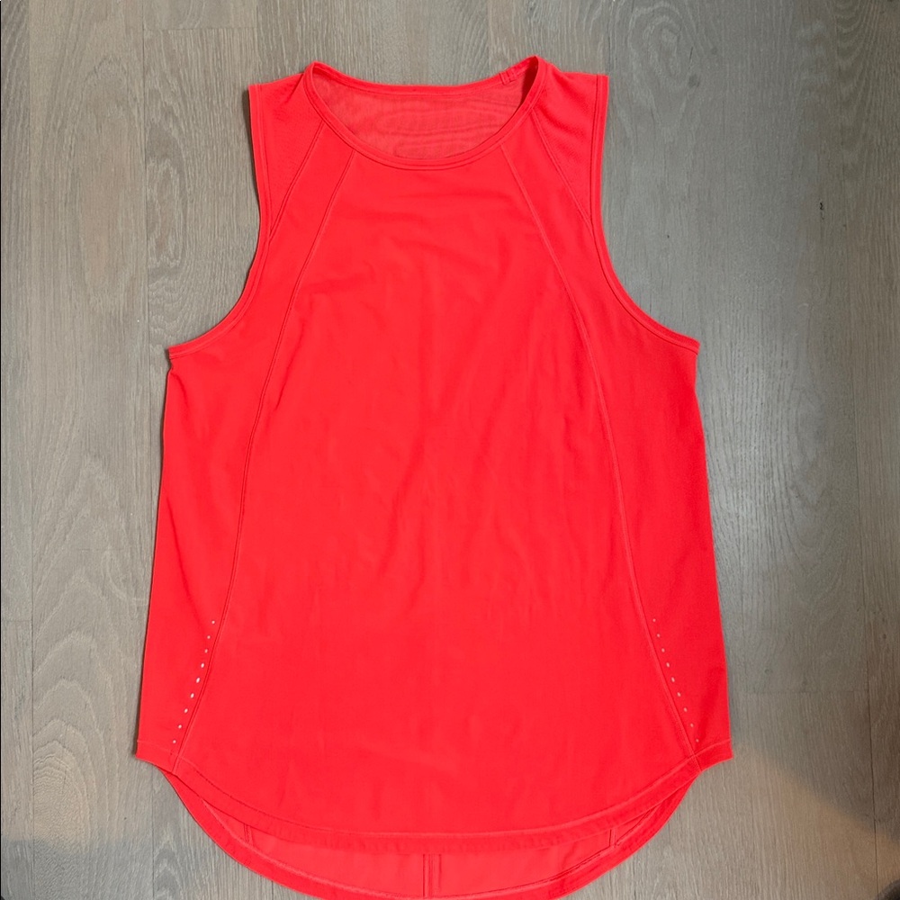 Lululemon Sculpt Flare Tank, Cut out back & Mesh EUC - Picture 7 of 14